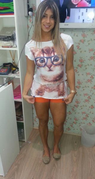 Blusa gato